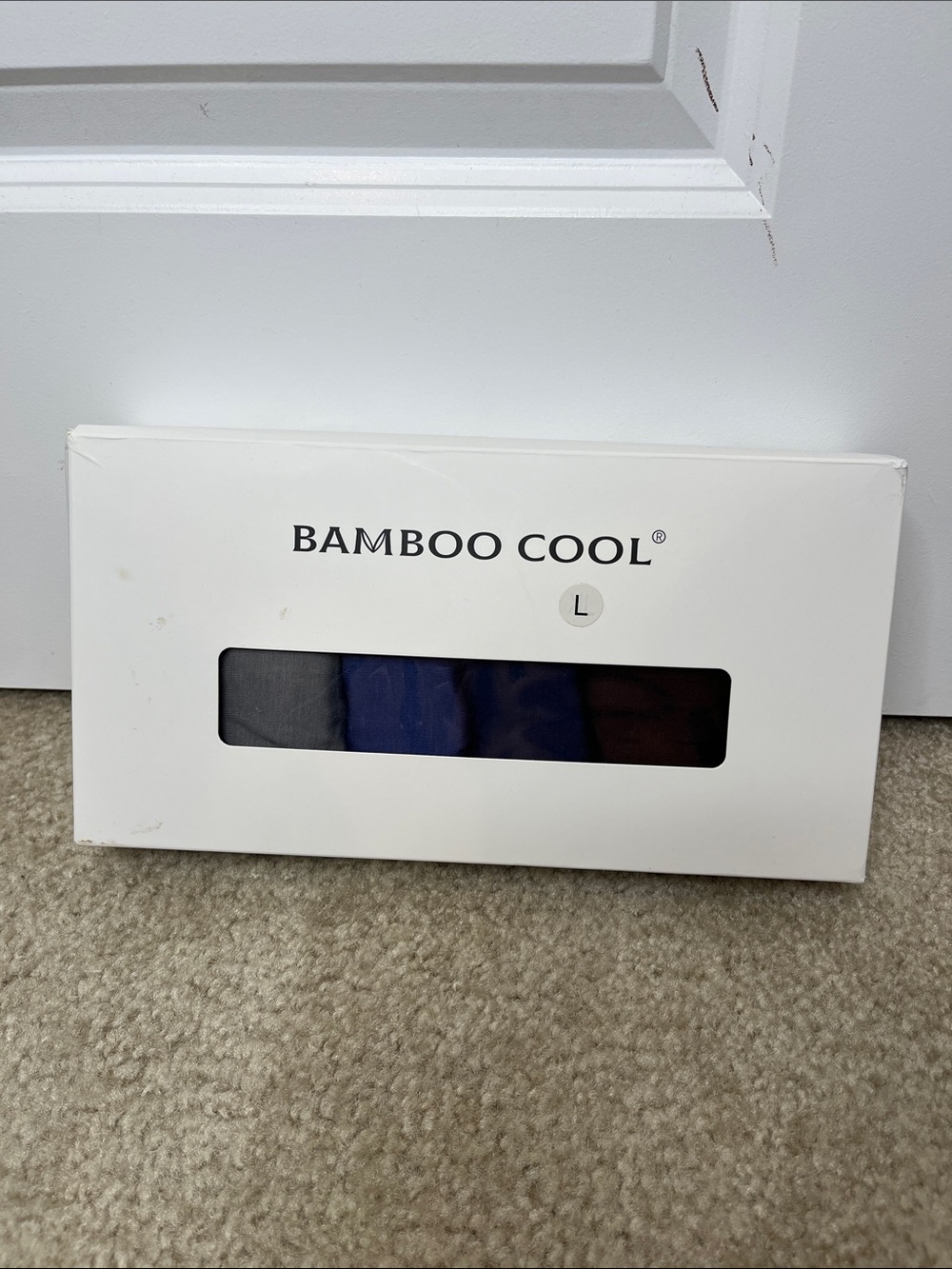 BAMBOO Cool Men's Boxer Underwear - Set of 6 Pair - NWT Large
